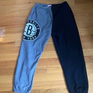 Grey/Black Brooklyn New York Sweatpants